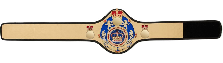 QUEENSBURY PRO LEATHER BLUE CHAMPION CROWN CHAMPIONSHIP BELT QUEEN/BLUE/G/BLUGEM - AVAILABLE IN 10+ COLOURS QUEENSBURY PRO LEATHER BLUE CHAMPION CROWN CHAMPIONSHIP BELT QUEEN/BLUE/G/BLUGEM - AVAILABLE IN 10+ COLOURS